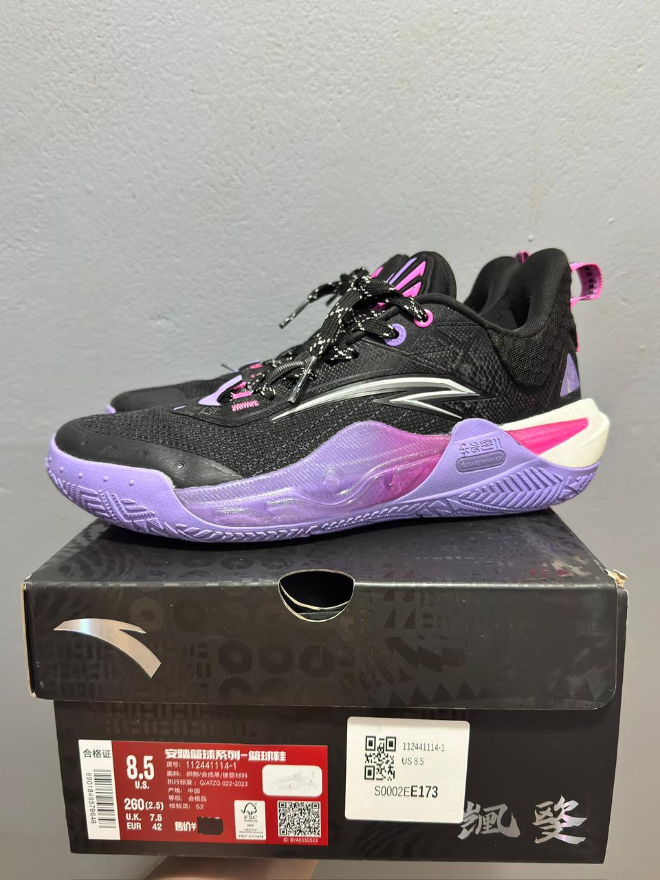 Anta Kai 1 Speed Midnight Purple