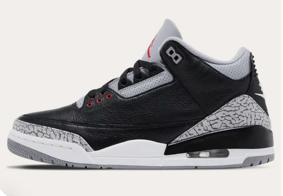 Air Jordan 3 Retro OG Black Cement 2024