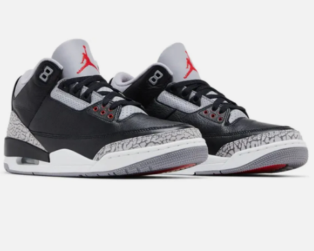 Air Jordan 3 Retro OG Black Cement 2024