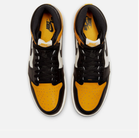 Air Jordan 1 Retro High OG Yellow Toe