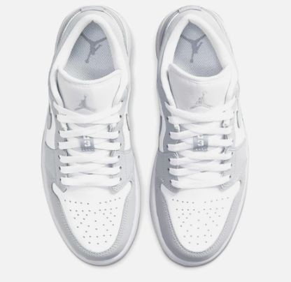 Air Jordan 1 Low Wmns White Wolf Grey