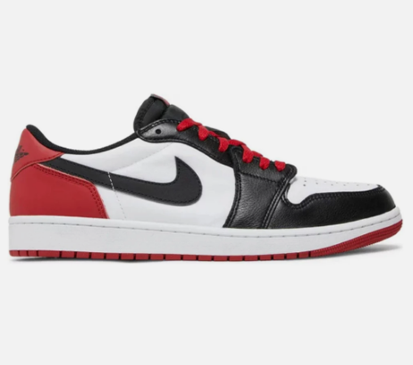 Air Jordan 1 Retro Low OG Black Toe
