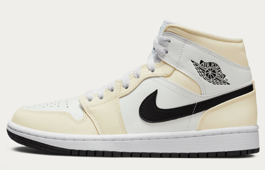 Air Jordan 1 Mid Wmns Coconut Milk