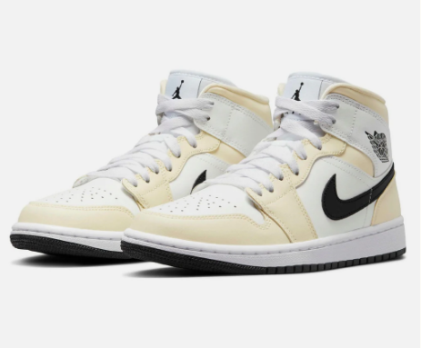 Air Jordan 1 Mid Wmns Coconut Milk