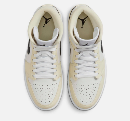 Air Jordan 1 Mid Wmns Coconut Milk