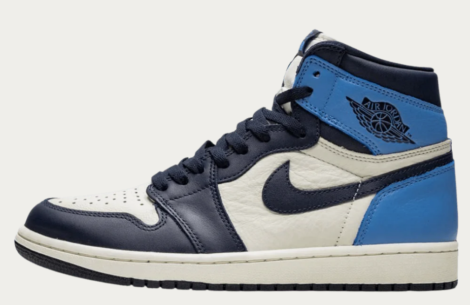 Air Jordan 1 Retro High OG 'Obsidian' UNC
