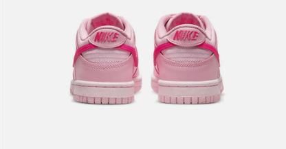 Nike Dunk Low GS 'Triple Pink'