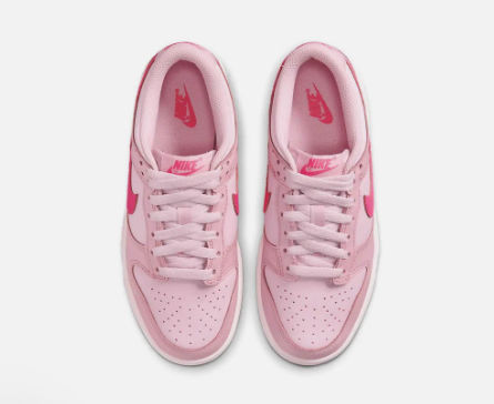 Nike Dunk Low GS 'Triple Pink'