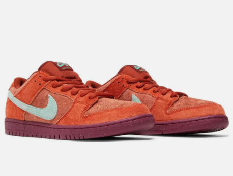 Nike Dunk Low SB 'Mystic Red and Rosewood'