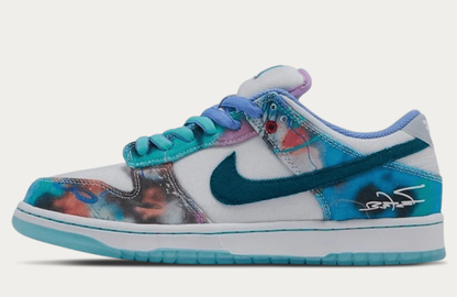 Futura Laboratories x Nike Dunk SB Low 'Bleached Aqua'