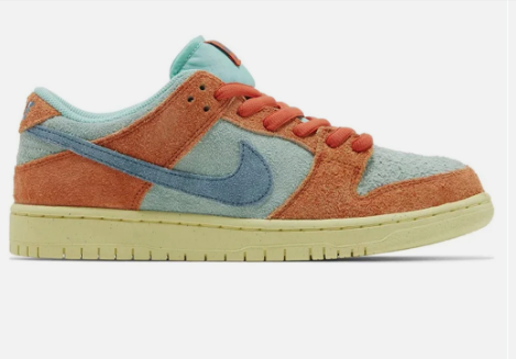 Nike Dunk Low SB 'Orange Emerald Rise'